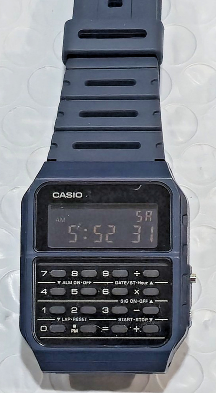 Casio CA53W-1 Wrist Watch for Men